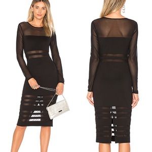 NWT Magdalena Mesh Midi Dress